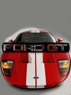 FORD GT piros