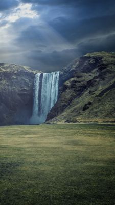 Izlandi vízesés