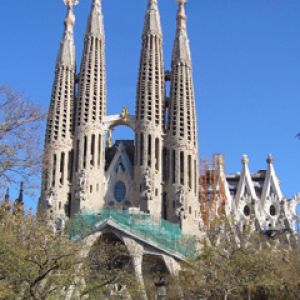 Barcelona Gaudi Sagrada Familia 