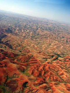 Madagascar Erosion Aerial 