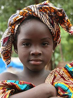 Mali - Bozo girl in Bamako