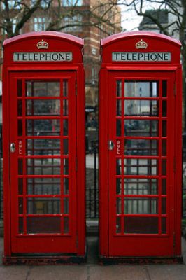 London Red Phone Box