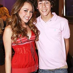 Miley and Nick Jonas