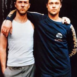 Brad Pitt and Edward Norton