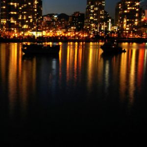 Vancouver at night 