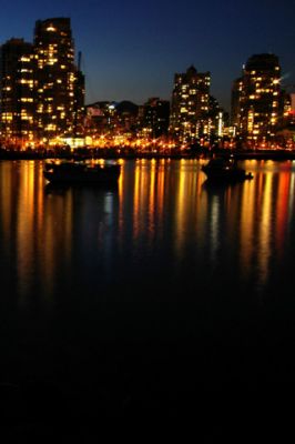 Vancouver at night 