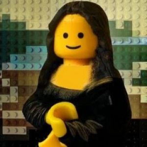 Mona Lisa Lego