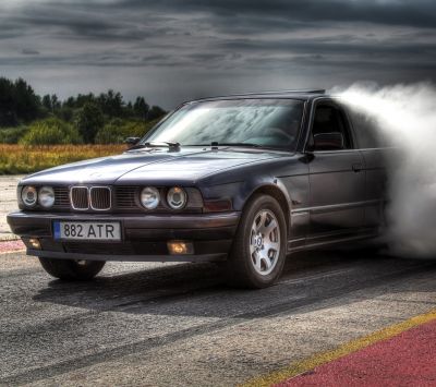 BMW Burnout