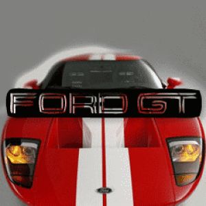 FORD GT piros