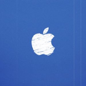Kék Apple logó