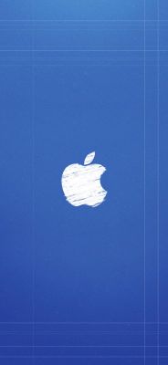 Kék Apple logó