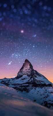 Matterhorn a csillagokkal